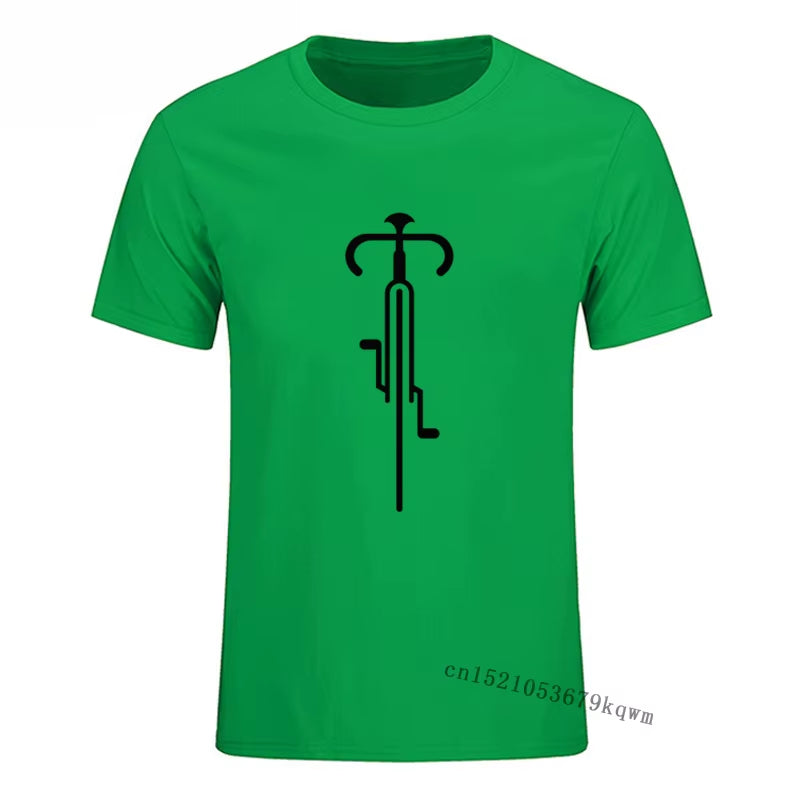 Bike Lines Cycling T-Shirts Men'S T-Shirts Fashion Men Women Casual T-Shirt Streetwear Aesthetic Hipster Tshirt Camisa