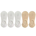 Socks Women'S Summer Invisible Short No Show Fashion Lace Breathable Silicone Non-Slip Cotton Boat Socks