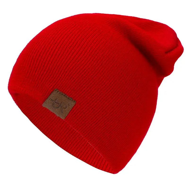 Unisex Beanie Hat URGENTMAN Casual Beanie for Men & Women Warm Soft Knitted Hat Stylish Plain Daily Winter Hat