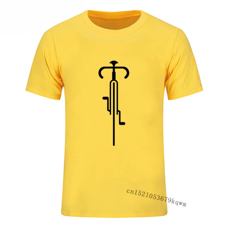 Bike Lines Cycling T-Shirts Men'S T-Shirts Fashion Men Women Casual T-Shirt Streetwear Aesthetic Hipster Tshirt Camisa