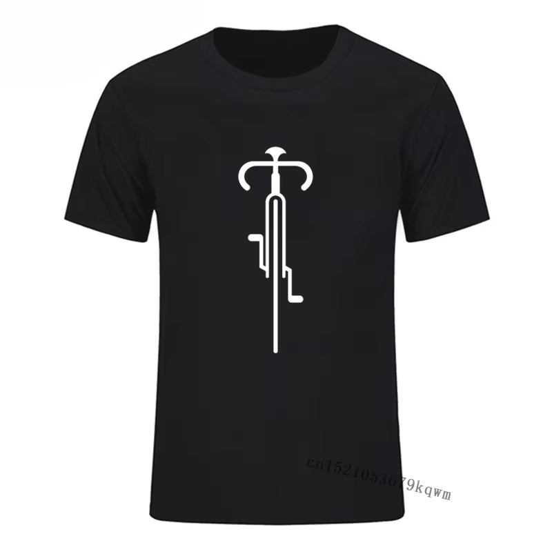 Bike Lines Cycling T-Shirts Men'S T-Shirts Fashion Men Women Casual T-Shirt Streetwear Aesthetic Hipster Tshirt Camisa