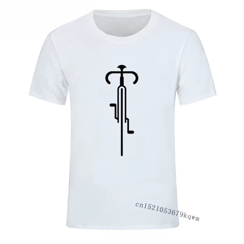 Bike Lines Cycling T-Shirts Men'S T-Shirts Fashion Men Women Casual T-Shirt Streetwear Aesthetic Hipster Tshirt Camisa