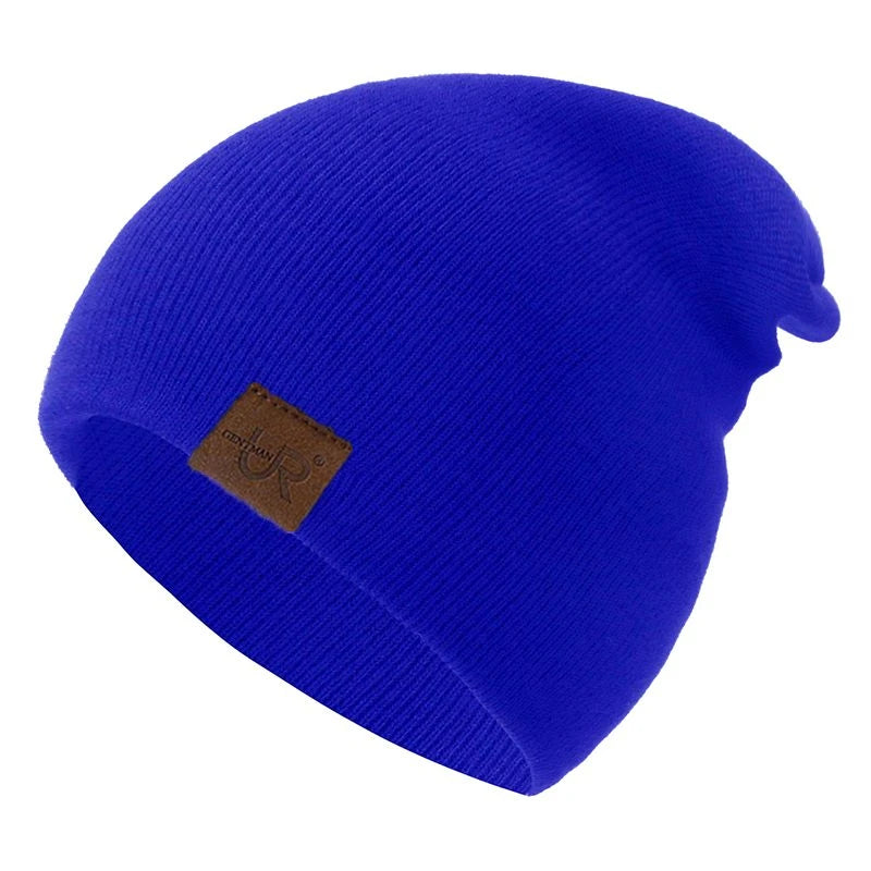 Unisex Beanie Hat URGENTMAN Casual Beanie for Men & Women Warm Soft Knitted Hat Stylish Plain Daily Winter Hat