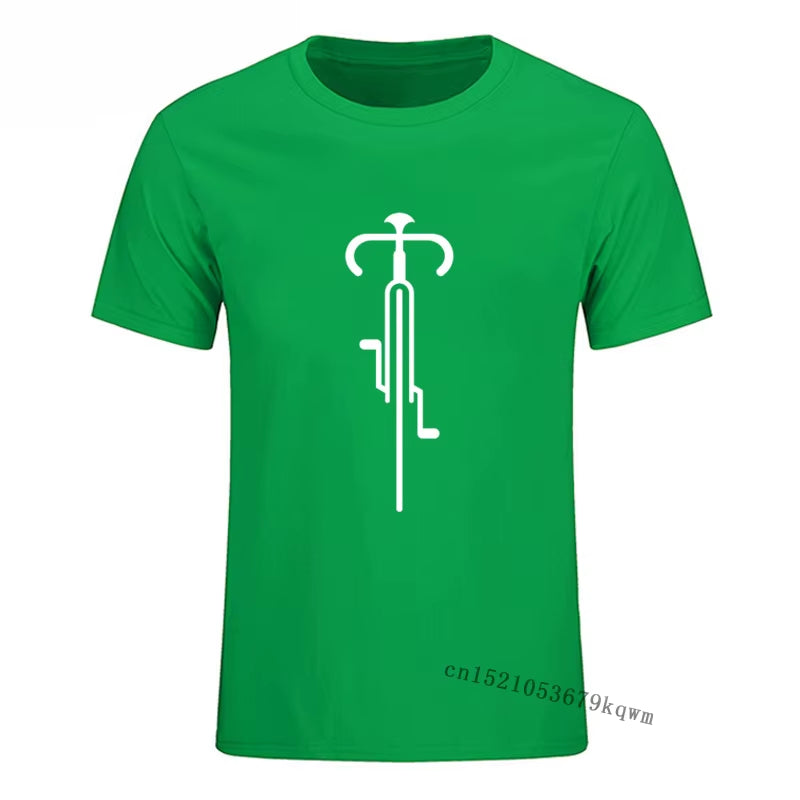 Bike Lines Cycling T-Shirts Men'S T-Shirts Fashion Men Women Casual T-Shirt Streetwear Aesthetic Hipster Tshirt Camisa