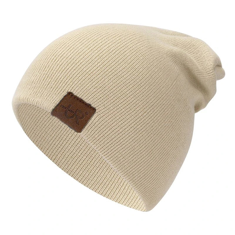 Unisex Beanie Hat URGENTMAN Casual Beanie for Men & Women Warm Soft Knitted Hat Stylish Plain Daily Winter Hat