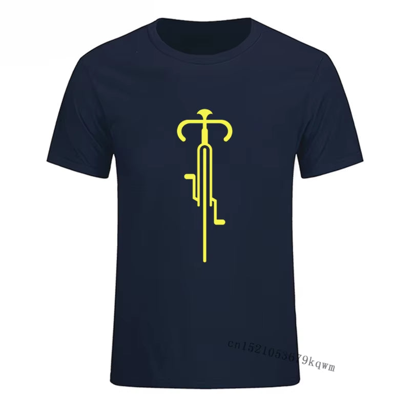Bike Lines Cycling T-Shirts Men'S T-Shirts Fashion Men Women Casual T-Shirt Streetwear Aesthetic Hipster Tshirt Camisa