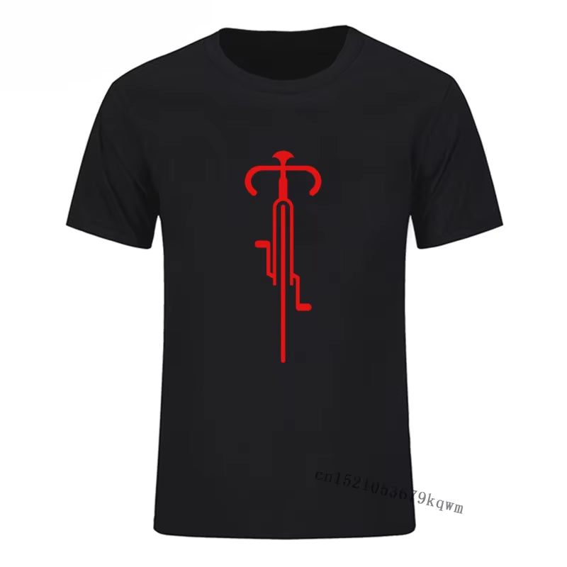 Bike Lines Cycling T-Shirts Men'S T-Shirts Fashion Men Women Casual T-Shirt Streetwear Aesthetic Hipster Tshirt Camisa