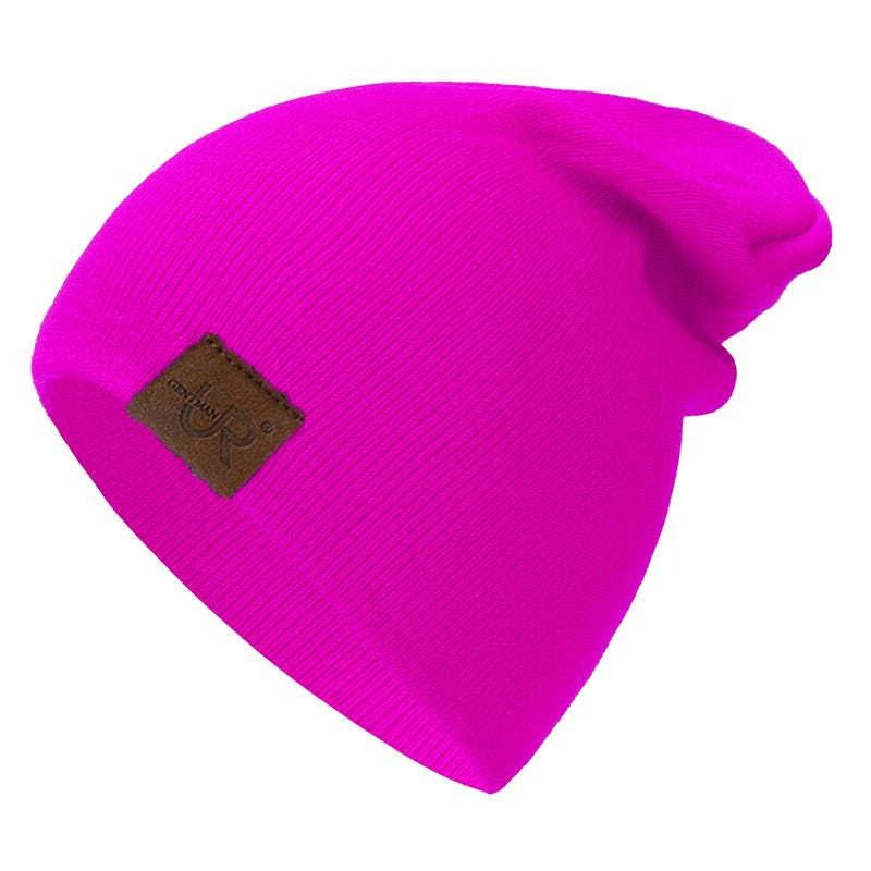 Unisex Beanie Hat URGENTMAN Casual Beanie for Men & Women Warm Soft Knitted Hat Stylish Plain Daily Winter Hat