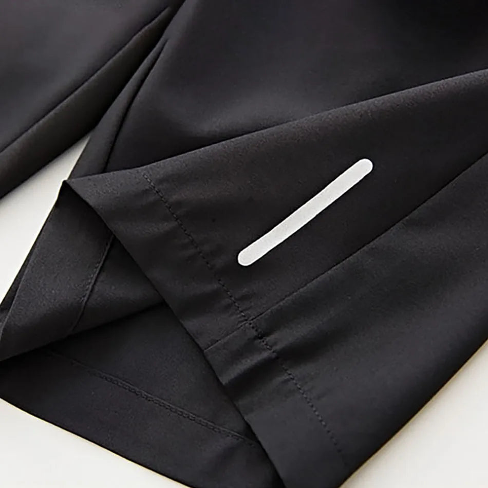 Children Boys New Ice Silk Shorts Summer Thin High Elasticity Solid Mid Large Cool Comfortable Fashion Sports Casual Kids Shorts