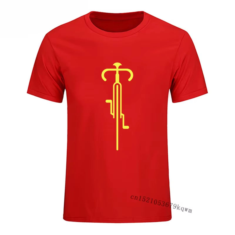 Bike Lines Cycling T-Shirts Men'S T-Shirts Fashion Men Women Casual T-Shirt Streetwear Aesthetic Hipster Tshirt Camisa