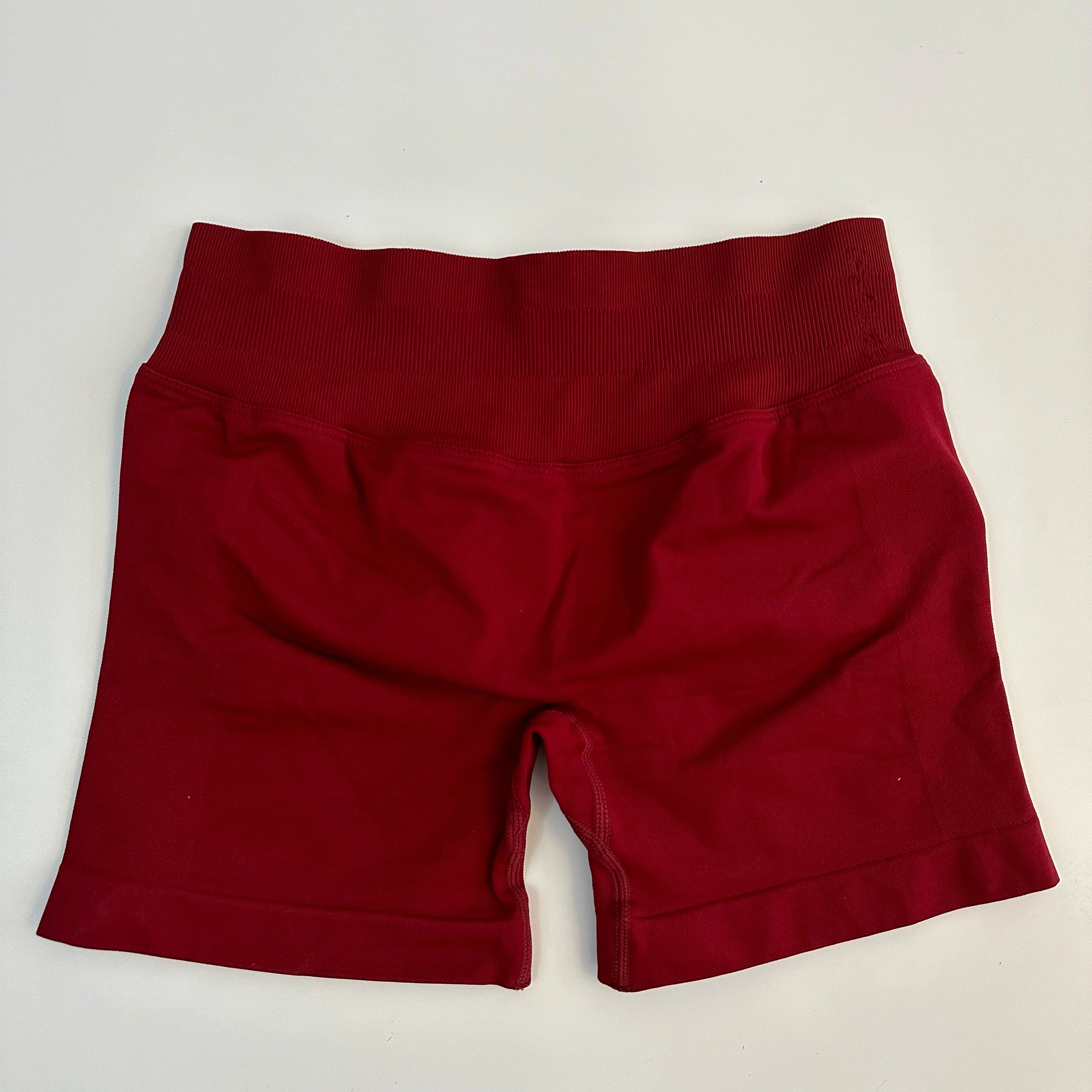 Yoga Shorts Low Ribbed Waist Band Yoga Shorts Seamless Scrunch Bum Workout Gym Shorts Booty Hight Stretch Running Shorts