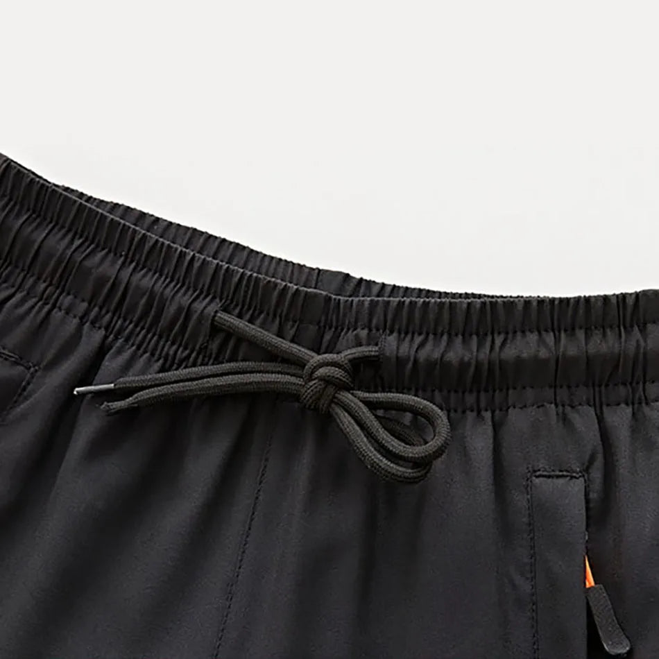 Children Boys New Ice Silk Shorts Summer Thin High Elasticity Solid Mid Large Cool Comfortable Fashion Sports Casual Kids Shorts