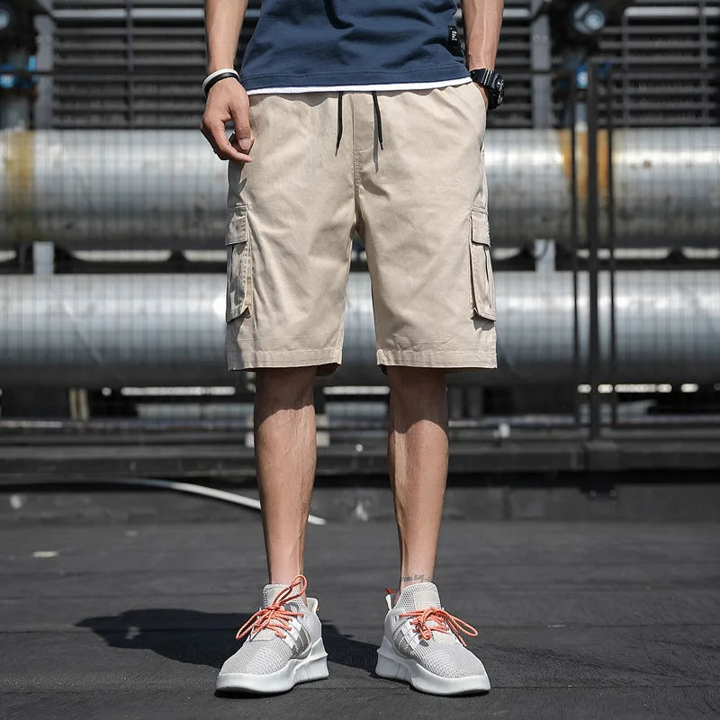 Men'S Camouflage Cargo Shorts Loose Fit Multi-Pocket Tactical Shorts Casual Streetwear Summer Beach Shorts with Utility Pockets