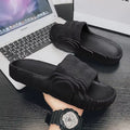 Soft Home Slippers Couple Summer Indoor Skid Proof Bathroom Slippers Sandals Hotel Solid Color Men Women Flip Flops Flat Shoes