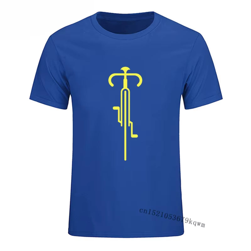 Bike Lines Cycling T-Shirts Men'S T-Shirts Fashion Men Women Casual T-Shirt Streetwear Aesthetic Hipster Tshirt Camisa