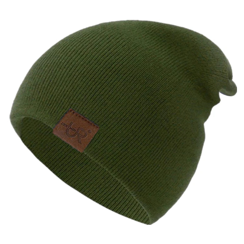 Unisex Beanie Hat URGENTMAN Casual Beanie for Men & Women Warm Soft Knitted Hat Stylish Plain Daily Winter Hat