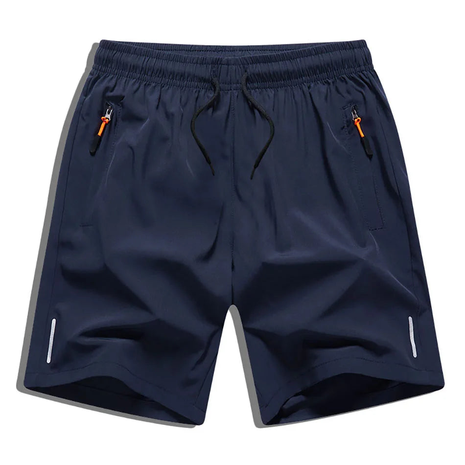Children Boys New Ice Silk Shorts Summer Thin High Elasticity Solid Mid Large Cool Comfortable Fashion Sports Casual Kids Shorts