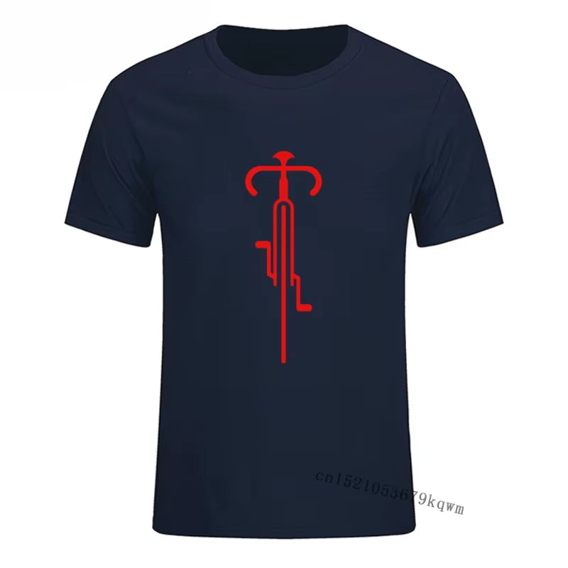 Bike Lines Cycling T-Shirts Men'S T-Shirts Fashion Men Women Casual T-Shirt Streetwear Aesthetic Hipster Tshirt Camisa