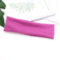 Elastic Cotton Hairband Fashion Headbands for Women Men Solid Running Fitness Yoga Hair Bands Stretch Makeup Hair Accessories