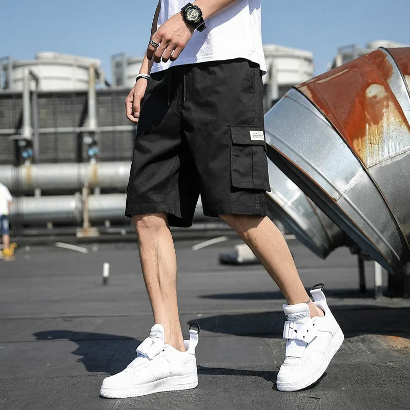 Men'S Camouflage Cargo Shorts Loose Fit Multi-Pocket Tactical Shorts Casual Streetwear Summer Beach Shorts with Utility Pockets